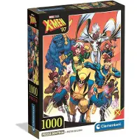 Clementoni - Puzzel - 1000 Stukjes - Marvel X-Men Compact Box