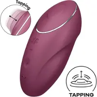 Satisfyer - Tap and Climax 1 - Oplegvibrator