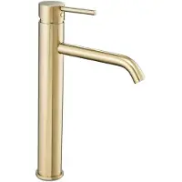 REA Wastafelkraan Lungo Gold High