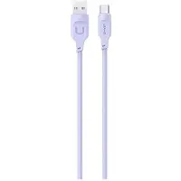 Usams Lithe Serie - USB-C Kabel - Express Opladen - 1,2 meter - Purper