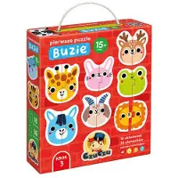 Czuczu Pierwsze puzzle Buzie - Eerste puzzels Gezichten