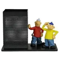 Tisso Toys Buurman & Buurman -2 poppetjes - hard materiaal - 8cm - merk : TissoToys
