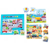 Dumel PUZZLE DZWIĘKI WOKÓŁ NAS POJAZDY