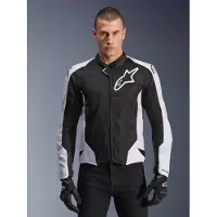 Alpinestars Viper Air V4, stoffen jas ,Wit/Zwart ,XXL