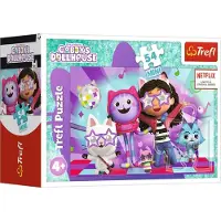 Trefl Gabby's poppenhuis minipuzzel 54 stukjes -