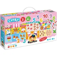 Czuczu - Cijfers Puzzel - 40 Stuks - Educatief - Voor Kleuters