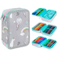 CoolPack Sweet Dreams Drievoudige Case met Vulling - 3 Compartimenten