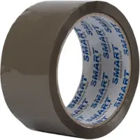 Smart Bruine Acryl Pakkingstape 48mm x 66m - Sterk & Betrouwbaar