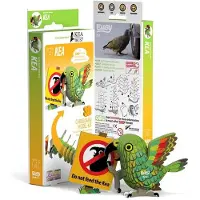 Eugy 3D Puzzel - Kea - Vogels - Duurzaam - Verzamel Ze Allemaal - 6 Jaar