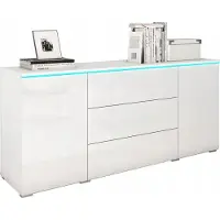 Bratex ModernHome Elegance - Dressoir - Mat en glans - Push-to-open - 150 cm