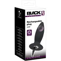 Black Velvets - anaal vibrator voor beginners - oplaadbaar - klein - zwart