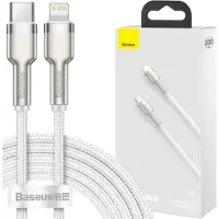 Baseus - Cafule - Series Metal Data USB-C/Lightning 20W PD-kabel - 2 - m - wit