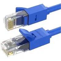 UGREEN Ethernet patchkabel RJ45 Cat 6 UTP 1000Mbps 5 m blauw (NW102 11204)