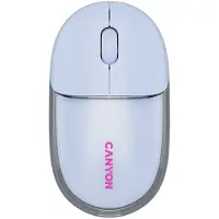 Canyon OnClick 24 - Draadloze Muis - Transparante Behuizing - 1200 DPI - Ergonomisch Ontwerp