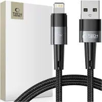 TechProtection UltraBoost Lightning Naar USB-A Kabel 1 Meter