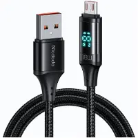 Mcdodo Kabel CA-1070, USB naar Micro USB, 3A, 1,2 meter (zwart)