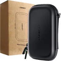 UGREEN - case, - box voor HDD harde schijf en accessoires - 18 - x - 9,5 - x - 5,5 - cm - zwart - (50274)