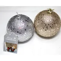 JEAN Products Set van 9 Kerstballen en Sterren - Zilver - 8cm--