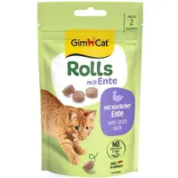 GimCat Rolls Kattensnack Eend 40 gr