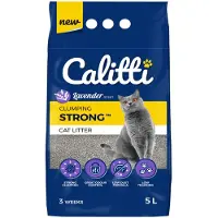 Calitti Strong Lavender - Bentonit-Katzenstreu 5 L