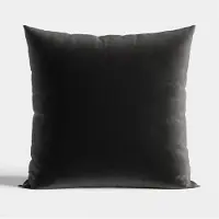 Markizeta VELVI Sierkussenhoes 40x40 cm Zwart Velvet - Zacht & Stijlvol