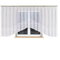 Markizeta - Kinga Serie - Gordijnen - 600x160 cm - Golvend Design - Wit