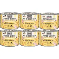 Macs Kattenvoer Natvoer Blik - 96% Kippenvlees en Kippenhartjes - 6 x 200g