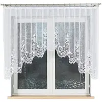 Markizeta Berenika - Jacquard Gordijn - 330x130 cm - Elegant Witte Stoffering