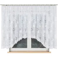 Markizeta - Renata Serie - Jacquard Gordijn - 400x150 cm - Wit