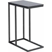 Idimex Bijzettafel DEBORA, rechthoekig, grijs
