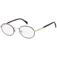 David Beckham Bril - - DB 1203 - Goud/Zwart - Metaal montuur - 50/21/145 (Heren)