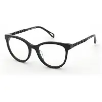 Zadig & Voltaire Zichtbril VZV486 52/19/140 Glanzend Zwart Acetaat VROUW VZV486