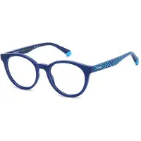 Polaroid Kids Polaroid Kinderbril PLD D831 44/16/125 Blauwe Polyamide monturen JUNIOR PLD D831