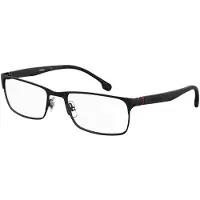 Carrera 8849 55/18/140 Matte zwarte metalen monturen MAN 8849