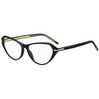 HUGO BOSS BOSS 1657 56/15/140 Zwarte Acetaat monturen VROUW BOSS 1657