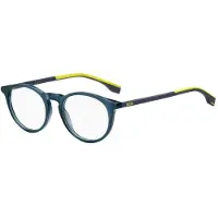 HUGO BOSS BOSS 1545 47/17/135 Blauw gele Acetaat monturen JONGEN BOSS 1545
