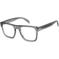 David Beckham DB 7020/FLAT 53/21/150 Grijze kristallen Acetaat monturen MAN DB 7020/FLAT
