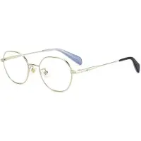 Kate spade KS ALAYSHA 2/FJ 49/19/140 Gouden zwarte 2 Metalen monturen VROUW KS ALAYSHA 2/FJ