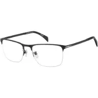 David Beckham DB 1146 55/19/150 Matte zwarte metalen monturen MAN DB 1146