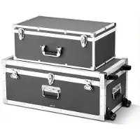 Vevor 2 x Transportkoffers Opbergdozen Afsluitbare Opbergdozen