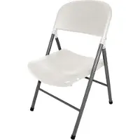 Bolero Inklapbare stoelen Bolero, weerbestendig, wit, 2 stuks