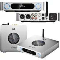 Fiio K13 R2R - Desktop DAC en Hoofdtelefoonversterker - 24-bit R2R Weerstandsladder - Zilver