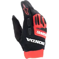 Alpinestars Honda Full Bore Handschoenen Helderrood Zwart Maat S