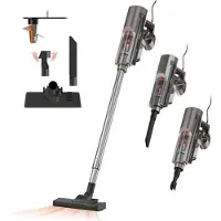 Solac Turbobat 600, steelstofzuiger 2-in-1, zonder zak, roestvrij staal, voor droog gebruik, HEPA-filter, cycloontechnologie
