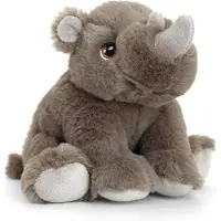 Keel Toys Neushoorn - 18 cm - Dieren knuffelbeesten