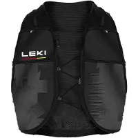 LEKI - Trail Running Quiver Vest 6 - Trailrunningrugzak S/M, grijs/zwart