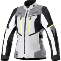 Alpinestars Stella Bogota' Pro Drystar Jas IJsgrijs Donkergrijs Maat XL