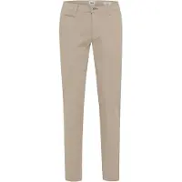 Brax Fabio In Modern Fit Broek met platte voorkant lichtbeige, Faux-uni
