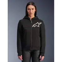 Alpinestars Stella Chrome V2 Sport Motorhoodie Zwart/Wit 2XL, Dames