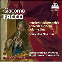 OUTHERE Mexican Baroque Orchestra - Pensieri Adriarmonici: Concerti À Cinque Volume One - Concertos Nos. 1-6 (CD)
